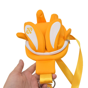 Unisex Neoprene Chest Shoulder <strong>Bag</strong> for Kids Cute <strong>Animal</strong> Print <strong>Design</strong> With Rabbit Ear Fashionable Style for Children - Product Image 5