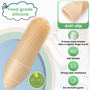 Brosse à dents pour chiens et chats à 360 degrés, en silicone de qualité alimentaire, brosse de nettoyage douce, soins dentaires, outil de nettoyage des dents des animaux de compagnie - Product Image 3