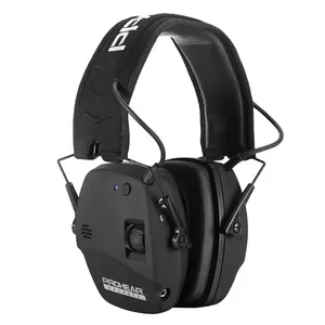 Protetor auditivo para tiro, protetor eletrônico para orelha, fone de ouvido anti-ruído para caça