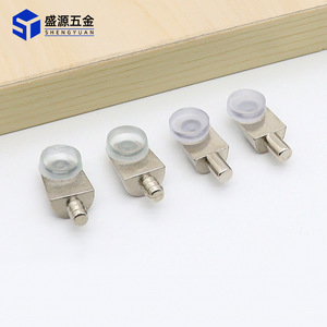 Shengyuan Alloy Suction Cup Shelf Support Zinc Metal Cabinet Furniture Holder 084 - Product Image 1