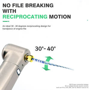 Lage Snelheid Endodontisch Tandhandstuk Met Waterspray <span class=keywords><strong>Contra</strong></span> Angle10:1 Glasvezel Lage Snelheid Endodontische Handstuk - Product Image 2