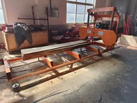 Meilleures ventes Scierie à ruban hydraulique portable à essence Machines à scier le bois