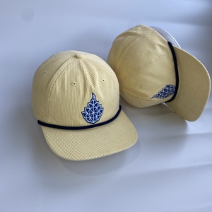 Gorra Snapback de Corduroy Ligera con Visera Plana, Resistente a Desgarros, Fácil de Transportar y Guardar, Ideal para Actividades al Aire Libre y Campismo - Product Image 3