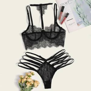ZZYUP Lingerie Valentine - <span class=keywords><strong>Bra</strong></span> dan Pakaian Dalam Seksi, Vendor Lingerie Seksi, Set Lingerie Babydoll, Pakaian Dalam Lucu, Seksi Erotis - Product Image 6