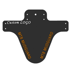 Spakbor plastik sepeda gunung, depan/belakang dapat dilipat karet untuk roda 16-24 inci ukuran 26.5x22CM - Product Image 1