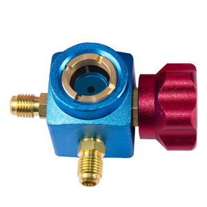 उच्च सटीकता मैनोमीटर प्रशीतन दबाव गेज डिजिटल गेज वाल्व के साथ - Product Image 5