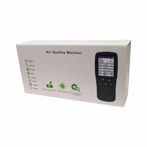 Analisador de Qualidade do Ar Multifuncional Mais Recente Detector de Gás para PM2.5 HCHO TVOC AQI PM1.0 PM10 TEMP HUM - Product Image 6