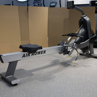 Utilisation commerciale intelligente Entraînement physique silencieux Gym Équipement de fitness Machine cardio Entraînement Résistance à l'air Rameur