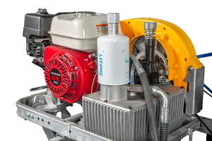 Máquina de Marcado de Superficies de Carreteras por Pulverización en Frío HW-12L, Máquina de Líneas de Plástico en Frío para Pavimento - Product Image 4