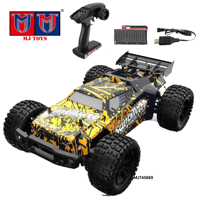 New Toy 1/10 Scale Off Road Toys Profesional Short Monster Truck Racing High Speed Remote Control Car Hobby for Kids Adult
