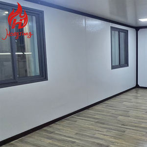 منزل حاويات فولاذية مسبقة الصنع سهلة التجميع والتفكيك وقابلة للتوسيع، تصميم نموذج ثلاثي الأبعاد لمبنى مكتبي أو مخيم هندسي - Product Image 3