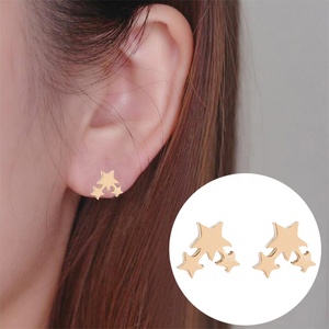 Di modo Piccola Stella Della Vite Prigioniera Orecchini <span class=keywords><strong>Set</strong></span> per Le Donne Ragazze Bambini di Gioielli In Acciaio Inox Mini Carino Orecchini - Product Image 2