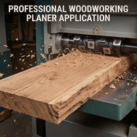 Tête de coupe hélicoïdale Miaorui 32*80*130L avec tige de 20 mm, plaquettes en carbure, clé T15 pour routeur CNC, dégauchissage et affûtage de planches de bois