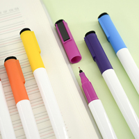 Marqueurs effaçables à sec magnétiques XY, effaceur non toxique, pointe fine, encre effaçable, multicolores, 13,8 cm, stylos pour tableau blanc