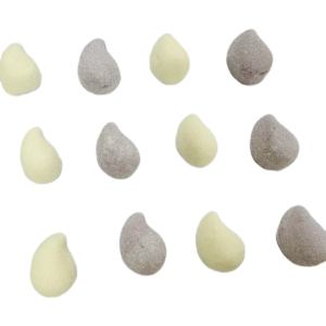 Embalaje personalizado aireación gomoso caramelo en forma de gota de lluvia malvavisco amargo afrutado amargo sabor leche/gelatina de uva al por mayor - Product Image 1