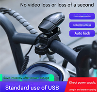 Neues Design Full HD 1080P Einzelobjektiv Motorrad-WLAN-Kamera E-Bike DVR Wasserdicht G-Sensor App-Steuerung Loop-Videoaufzeichnung Fahrt