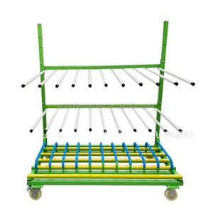 Cadre de fenêtre mobile de 10 cm, chariot de rangement de panneaux de porte, planche en bois, chariot en porte-à-faux pour l'usine, vente en gros - Product Image 1