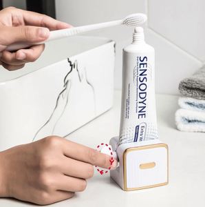 Best Selling Novelty Design Manual Household Dispenser Bathroom <b>Wall</b>-Mounted Toothpaste Squeezer - Product Image 6