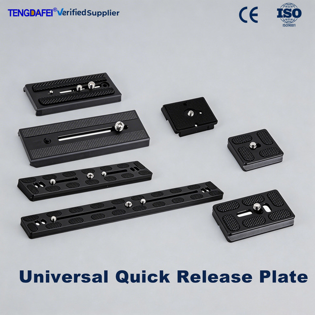 Professional Camera Quick Release Plate Tripod Mount Adapter Arca Swiss Clamp Tripod Plate for Camera Ball Head Tripod Head