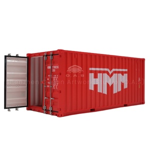 O.A.S <span class=keywords><strong>Container</strong></span> Model Factory 20GP Cajas de envío artesanales de plástico <span class=keywords><strong>HMM</strong></span> Modelo de contenedor en miniatura - Product Image 1