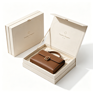 High Quality <b>Magnetic</b> Foldable Handbag Packaging <b>Box</b> Custom Printed Rigid Paper <b>Gift</b> <b>Box</b> for Fashion Products - Product Image 4