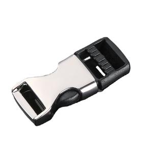 Boucle de verrouillage automatique en alliage argent noir, diamètre intérieur 10 mm, pour ceintures, sacs, accessoires de quincaillerie - Product Image 4