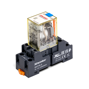 Shenler RKE2CO024LT + SKF08-E Relay Module Set 2 Cực 7A 24VDC LED Nút Kiểm Tra Thu Nhỏ Mục Đích Chung Relay Allen Bradely Auto - Product Image 1