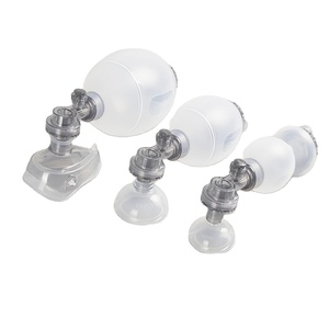 Diskon alat penyelamat katup tas medis masker <span class=keywords><strong>Resuscitator</strong></span> silikon alat bantu oksigen Manual bayi - Product Image 1