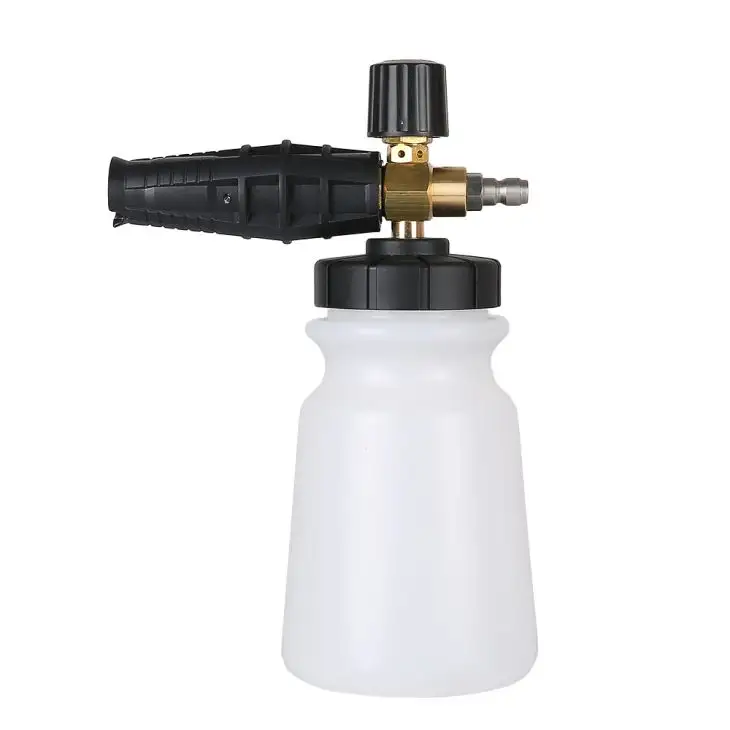 Hochdruck-Schaumkanone 960 ml mit Großkappe Autowaschanlage mit zylindrischer Flasche