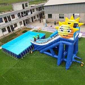 Support d'eau gonflable géant, pour l'extérieur, <span class=keywords><strong>piscine</strong></span>, <span class=keywords><strong>jeux</strong></span> d'eau pour enfants, large, pour adultes, vente en gros - Product Image 4