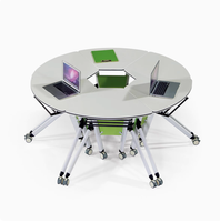Mobilier de bureau moderne design simple personnalisé bureau modulaire pliable