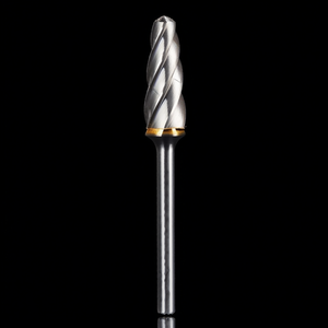 Fresa Rotativa de Punta Esférica AB8500, Diámetro de 9.6 mm, Longitud de 19 mm, Carburo Sólido para Corte de Metal y Madera - Product Image 3