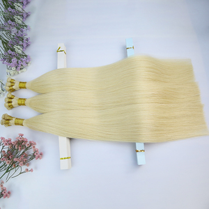 Extensions de cheveux tissées professionnelles en cheveux humains de deuxième génération 100% européens, <span class=keywords><strong>prix</strong></span> d'usine bas - Product Image 1