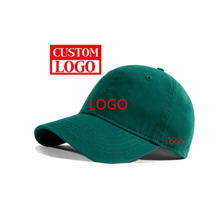 Washed Baseball cap Golf Sunshade men women Korean Edition Face Showing Solid Color Sunscreen Duck Tongue Hat Customized Logo