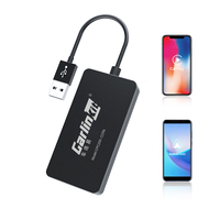 Carlinkit - Adaptador Inalámbrico para Auto con Android Auto, Mirrorlink, Smart Ai Box, Compatible con Carplay y Más Aplicaciones, Conexión USB Plug and Play
