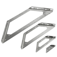 Surface polie de support de cadre de support de triangle multifonctionnel d'acier inoxydable
