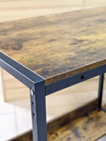 Bureaux de direction minimalistes en bois, design multicolore pratique pour le bureau à domicile, la salle d'étude ou la station de travail d'écriture