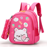 Sac à dos anti-perte à motif de dessin animé en gros, sac à dos mignon pour tout-petits, sacs d'école de maternelle à la mode pour enfants, usage quotidien