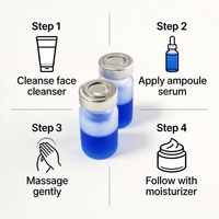 Peptide de Cuivre pour Sérum Visage Vegan Anti-Âge Oligopeptides Sérum Anti-Rides Niacinamide Poudre Lyophilisée pour le Visage