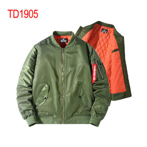 Hombres al aire libre táctico deporte Fans chaqueta Airforce vuelo piloto bombardero chaqueta para Otoño Invierno Casual chaqueta abrigo de invierno para los hombres - Product Image 1