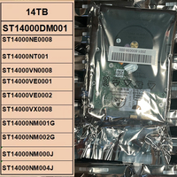 ST14000DM001 HDD 14TB 3,5 inci SATA3.0 Antarmuka 6GB/s Kecepatan 7200RPM Cache 256MB Mendukung Operasi Terus Menerus 24/7 Perangkat NAS