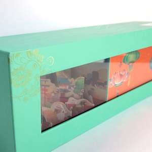 Custom CMYK Printed Logo 2 Piece Rigid Cardboard Packaging Sliding Drawer Paper Gift Box - Product Image 6