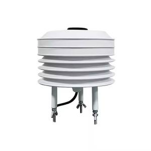 Rs485 modbus 3 ב 1 תחנת מזג אוויר קומפקטית טמפרטורה לחות חיישן עם יריעות קרינה סולרית - Product Image 1