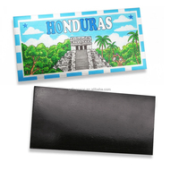 Neuer Stempelförmiger Kanada-Stadt-Folien-Kühlschrankmagnet Kundenspezifisch Bedruckter Aluminiumfolie Touristen-Souvenir Kühlschrankmagnete Montreal