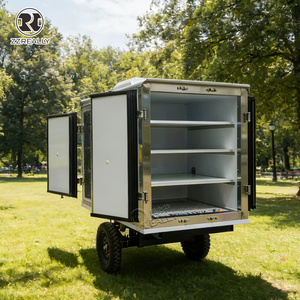 Remorque frigorifique à isolation extra épaisse pour le transport de crème glacée, remorque frigorifique pour congélation profonde, camion frigorifique - Product Image 1