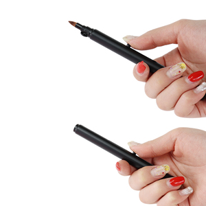 <b>Best</b> Selling Travel Friendly Automatic Closing Makeup Brush Kit Black With Retractable Feature For Hygienic On The Go Makeup - Product Image 2