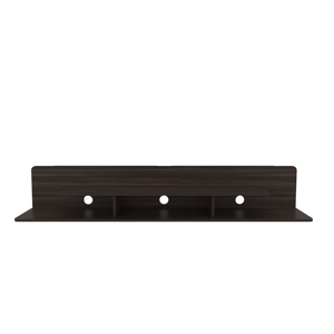 Floating <b>Tv</b> Stand With Open <b>Shelves</b> Modern Media Console For Living Room Or Entertainment Area - Product Image 1