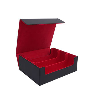 Caja de Almacenamiento para Más de 2400 Cartas Coleccionables, Caja de Cartas con Cierre Magnético de Cuero, Caja de Cartas TCG para Cartas Magic Commander - Product Image 3