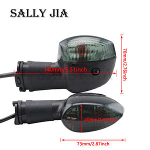 Para Yamaha R1 R6 XJ6 FZ1 Fz6 <span class=keywords><strong>FZ8</strong></span> mt07 mt09 delantera y trasera de señal - Product Image 5