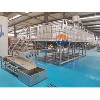 Machine automatique de trempage du soja |   Réservoir de trempage des haricots |   Équipement de transformation du soja commercial, composants principaux du système de contrôle logique programmable (PLC) pour